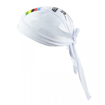 2015 Quick Step Bandana Ciclismo Bianco